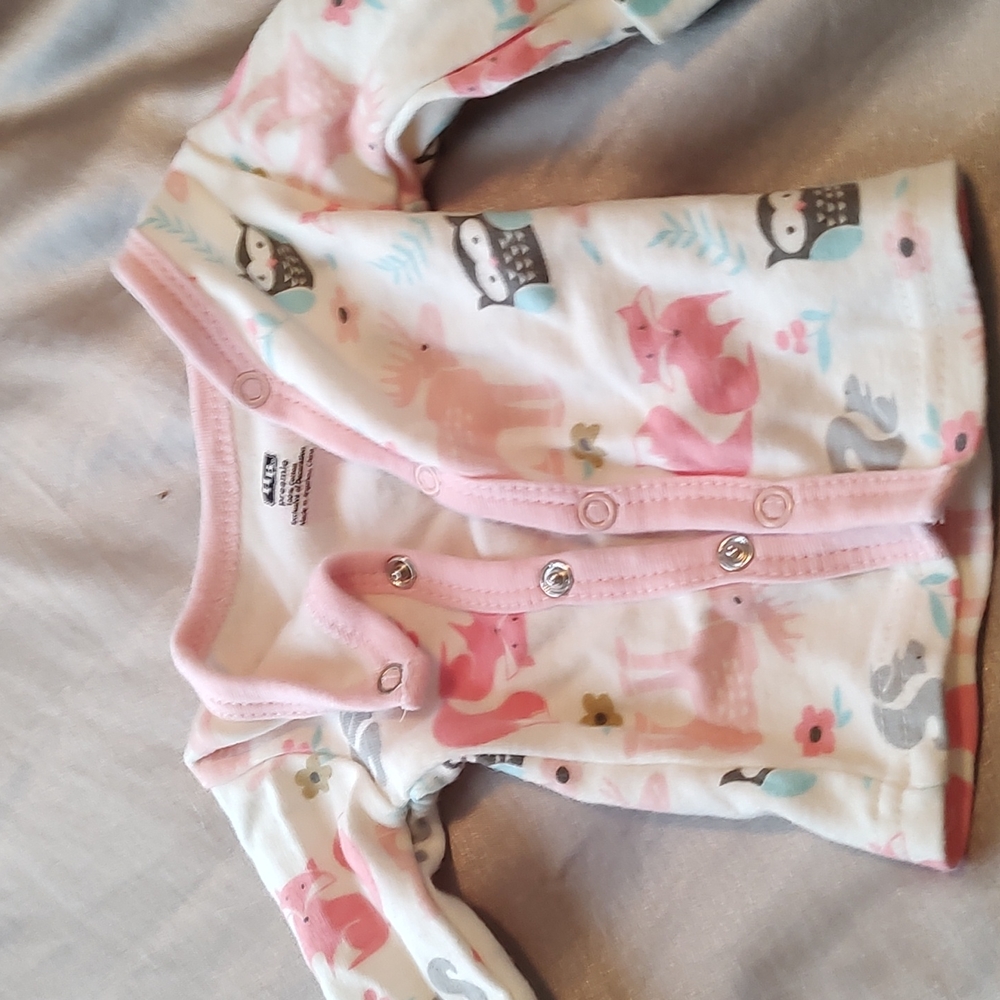HB COTTON PREEMIE Button TOP